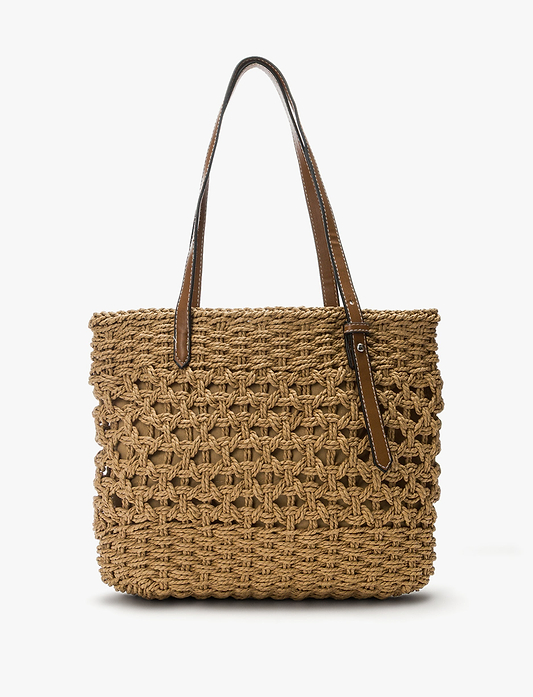 Keddo Tote Bag 367136/06 - תיק צד קדו לנשים בצבע בז' כהה
