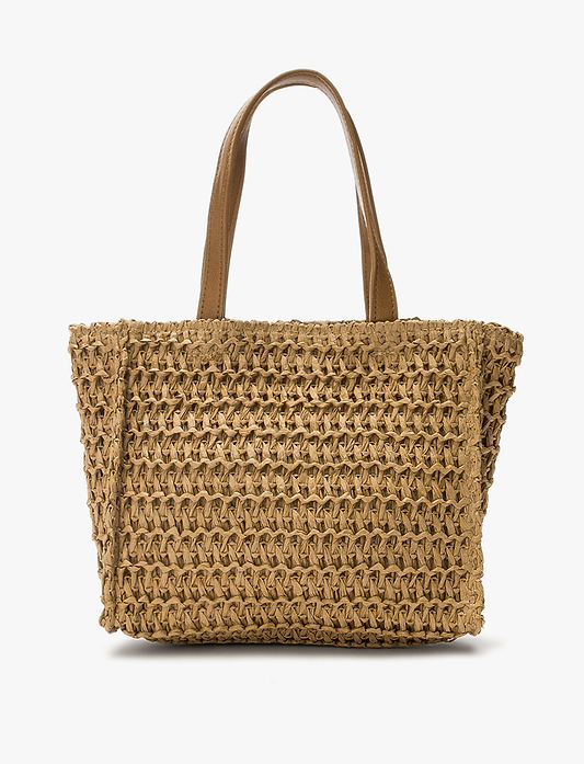 Keddo Tote Bag 367136/16 - תיק צד קדו לנשים בצבע בז' כהה