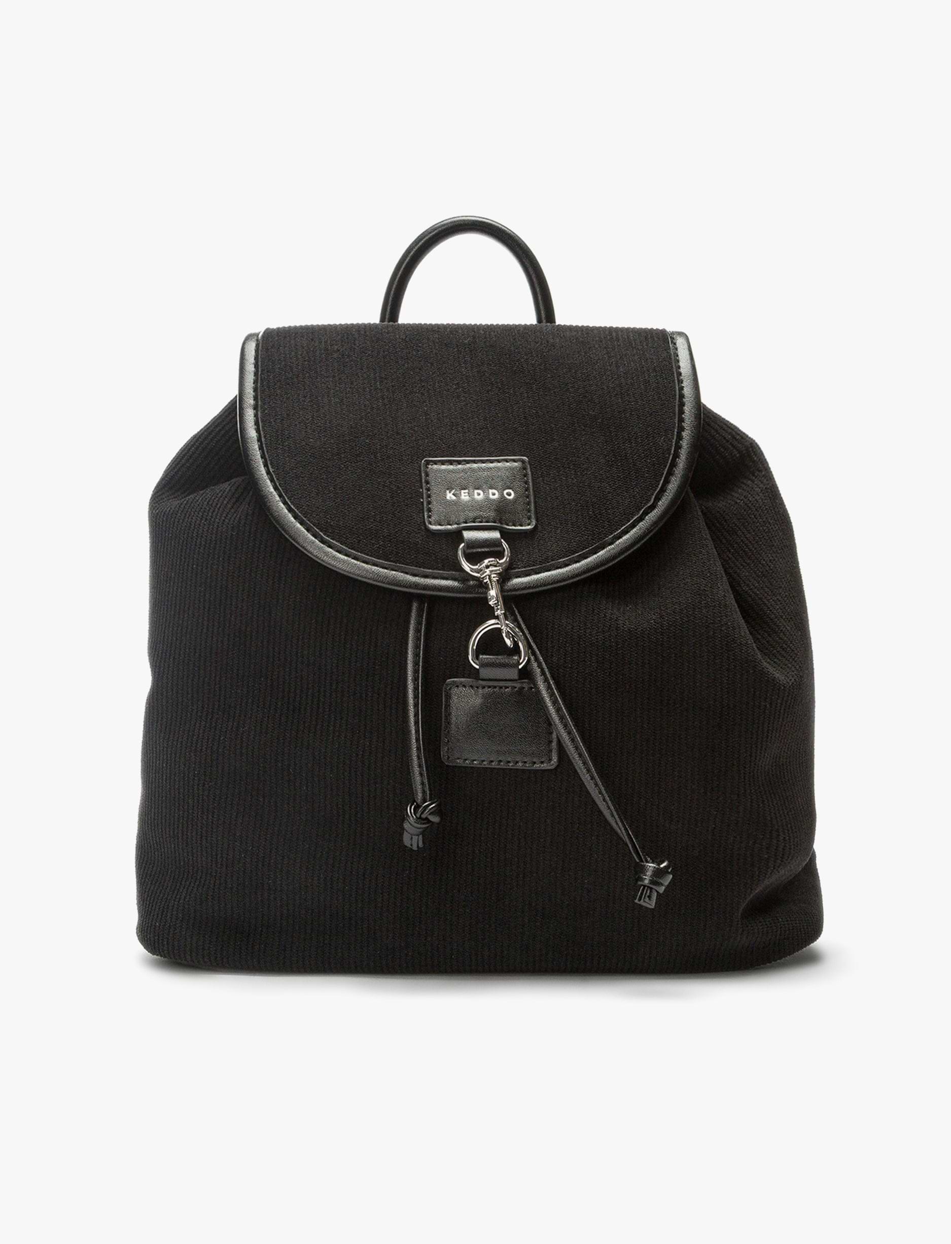 Keddo Backpack 367140/14 - תיק גב קדו לנשים בצבע שחור