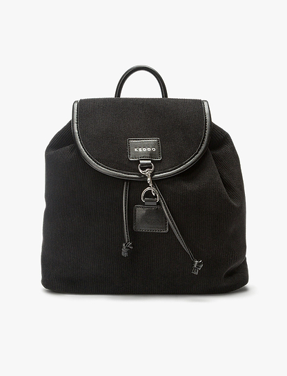 Keddo Backpack 367140/14 - תיק גב קדו לנשים בצבע שחור
