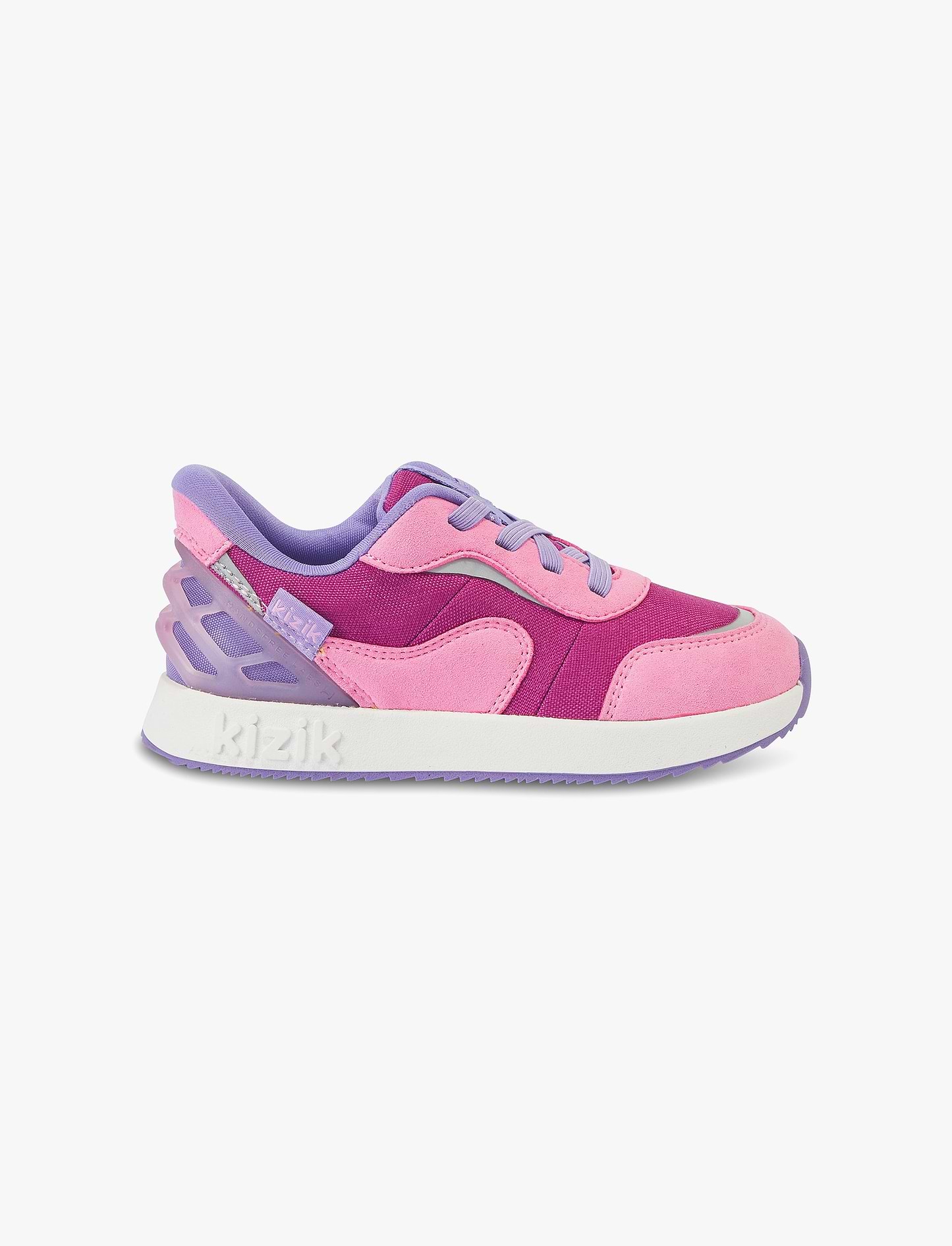 Kizik Kids Orlando - נעלי סניקרס קיזיק אורלנדו לילדים בצבע פסטיבל פוקסיה