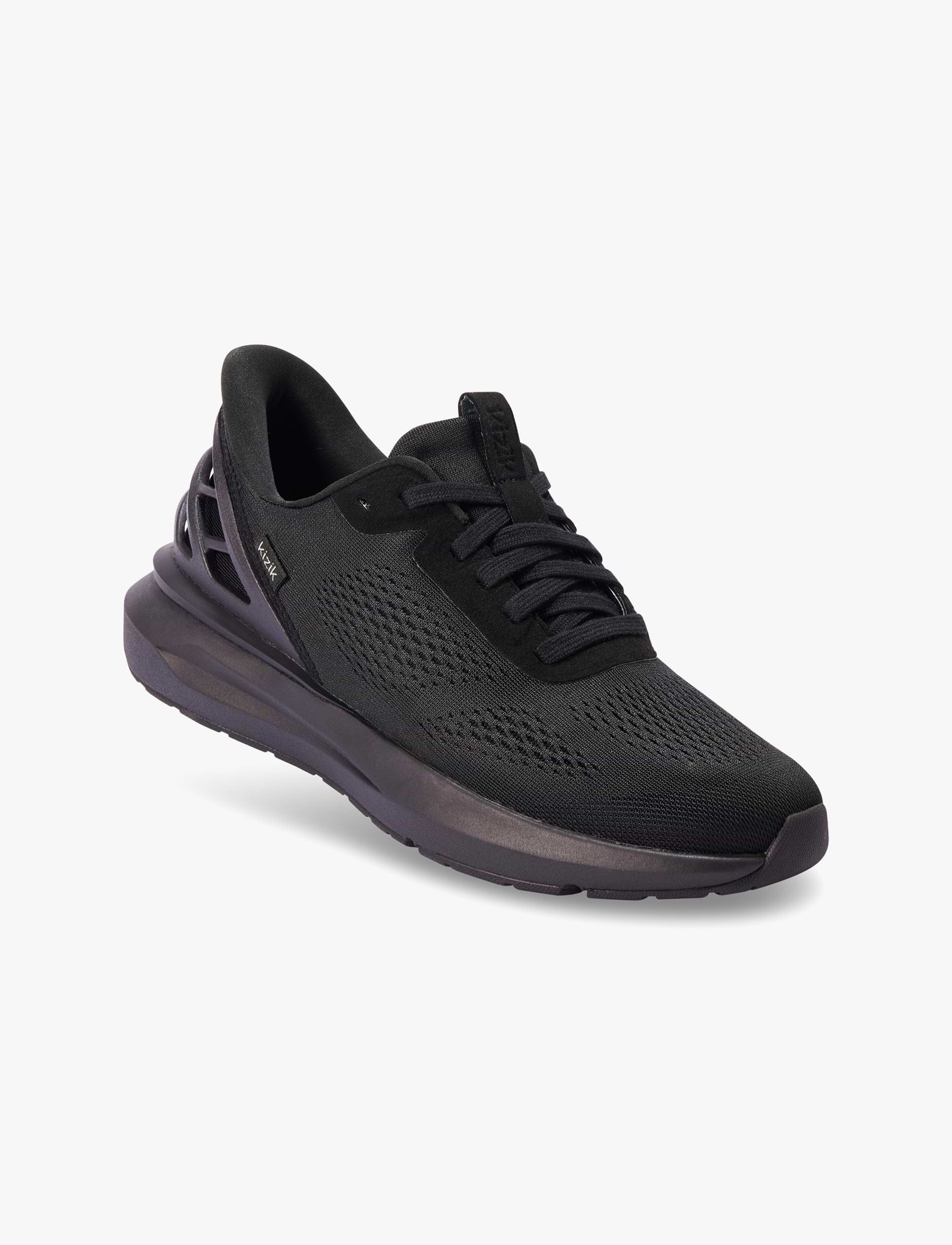 Kizik Men's Athens 2 - נעלי סניקרס קיזיק אתנס לגברים בצבע שחור/שחור