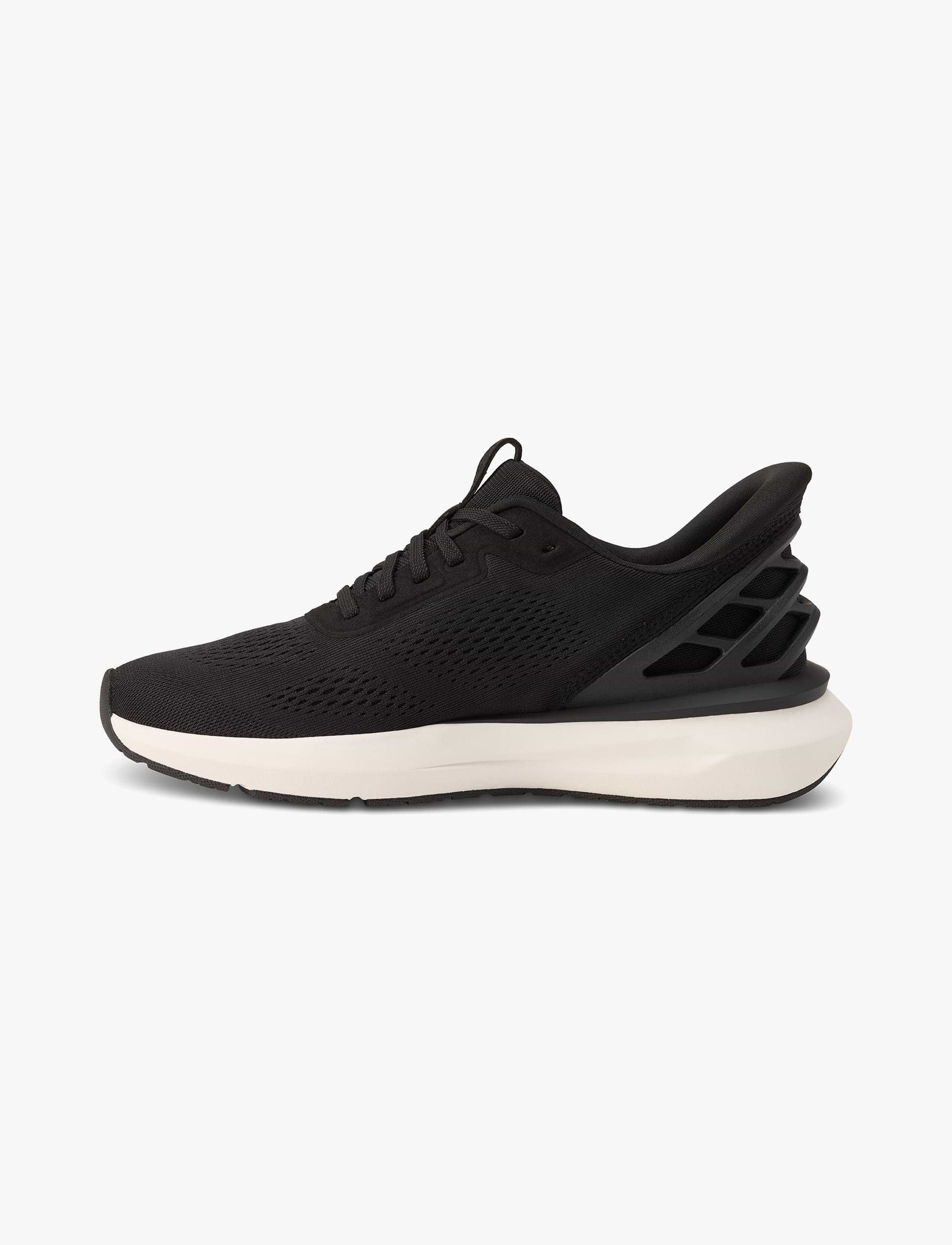 Kizik Men's Athens 2 -נעלי סניקרס קיזיק אתנס לגברים בצבע שחור/לבן