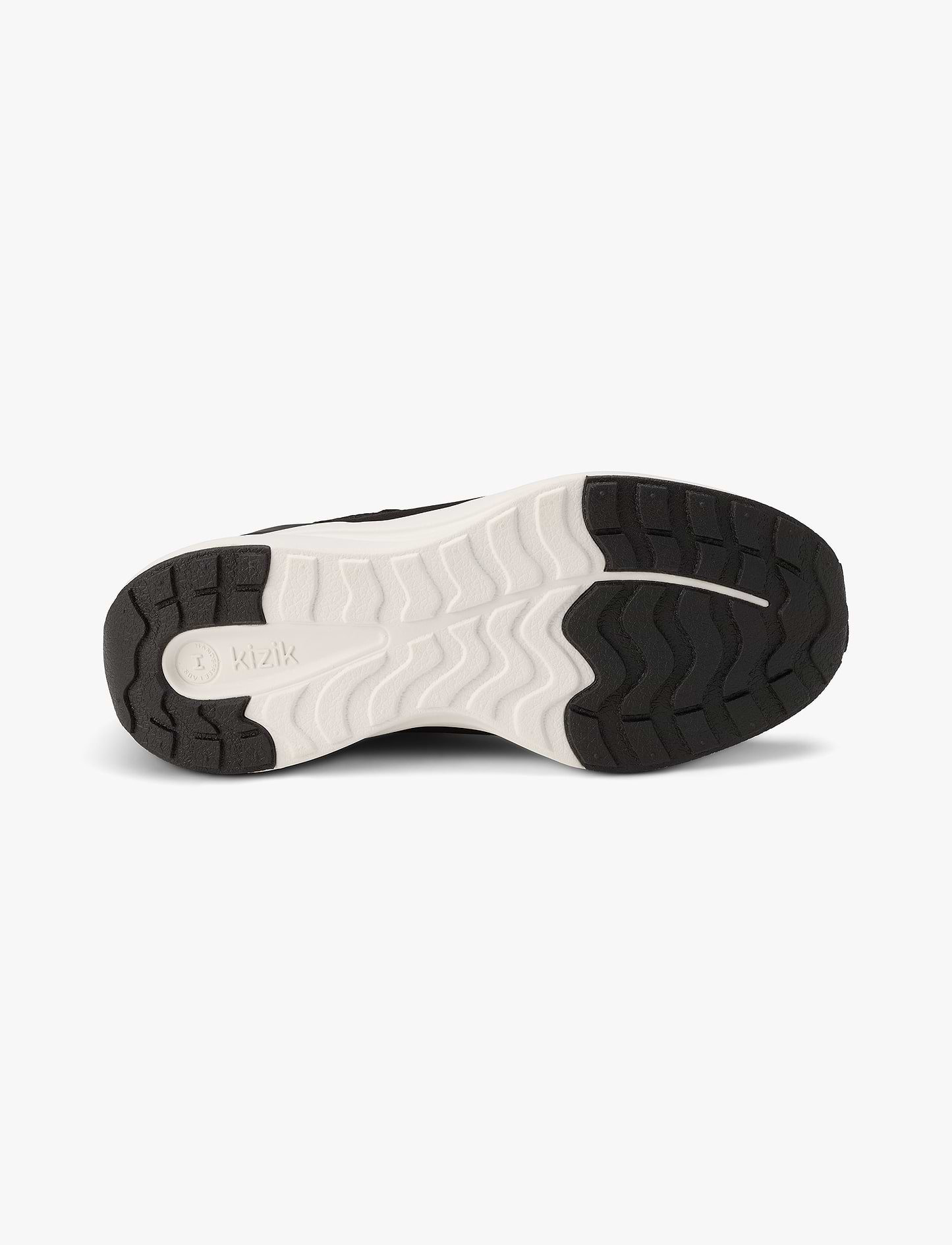 Kizik Women's Charlotte - נעלי סניקרס קיזיק שרלוט לנשים בצבע שחור/לבן