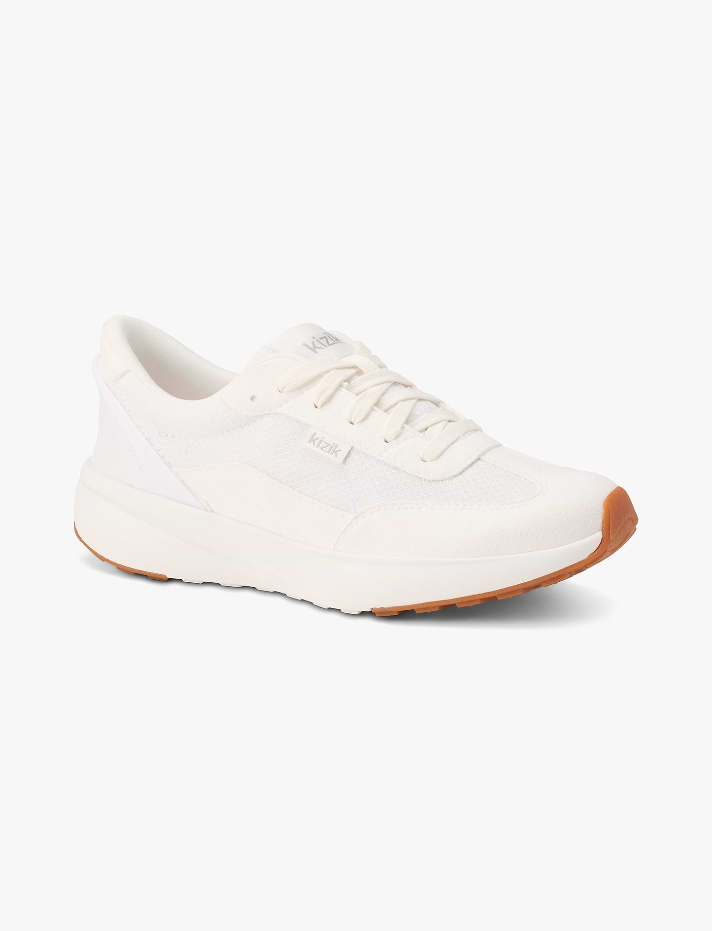 Kizik Women's Charlotte - נעלי סניקרס קיזיק שרלוט לנשים בצבע לבן