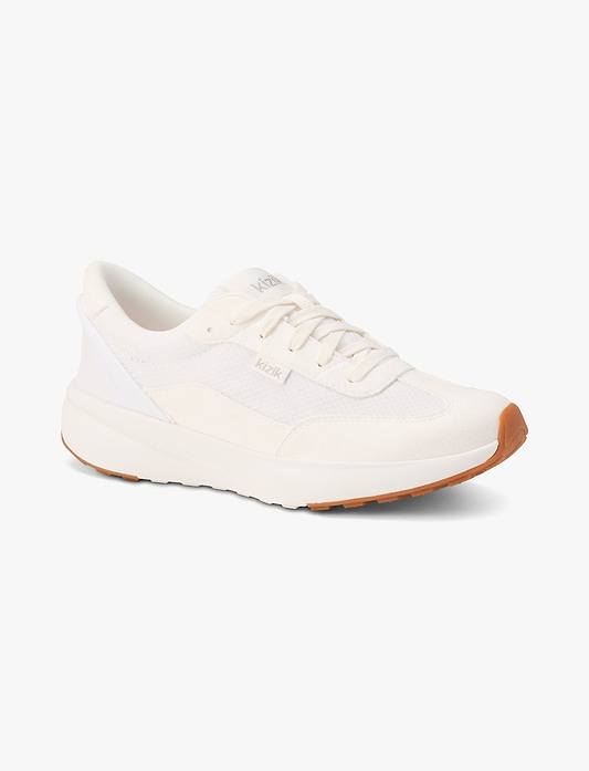 Kizik Women's Charlotte - נעלי סניקרס קיזיק שרלוט לנשים בצבע לבן