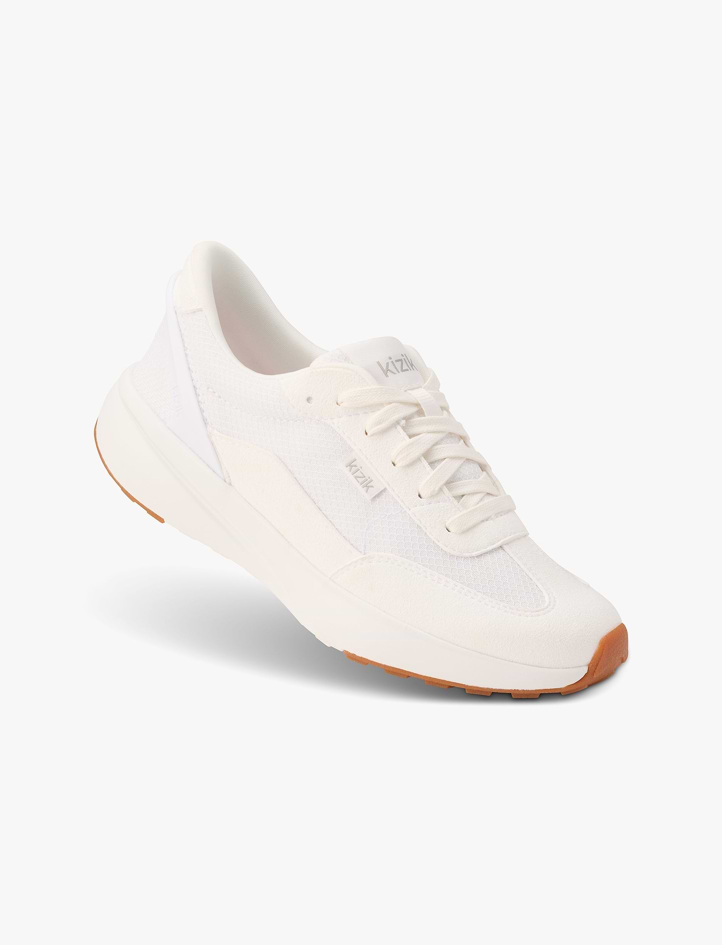 Kizik Women's Charlotte - נעלי סניקרס קיזיק שרלוט לנשים בצבע לבן