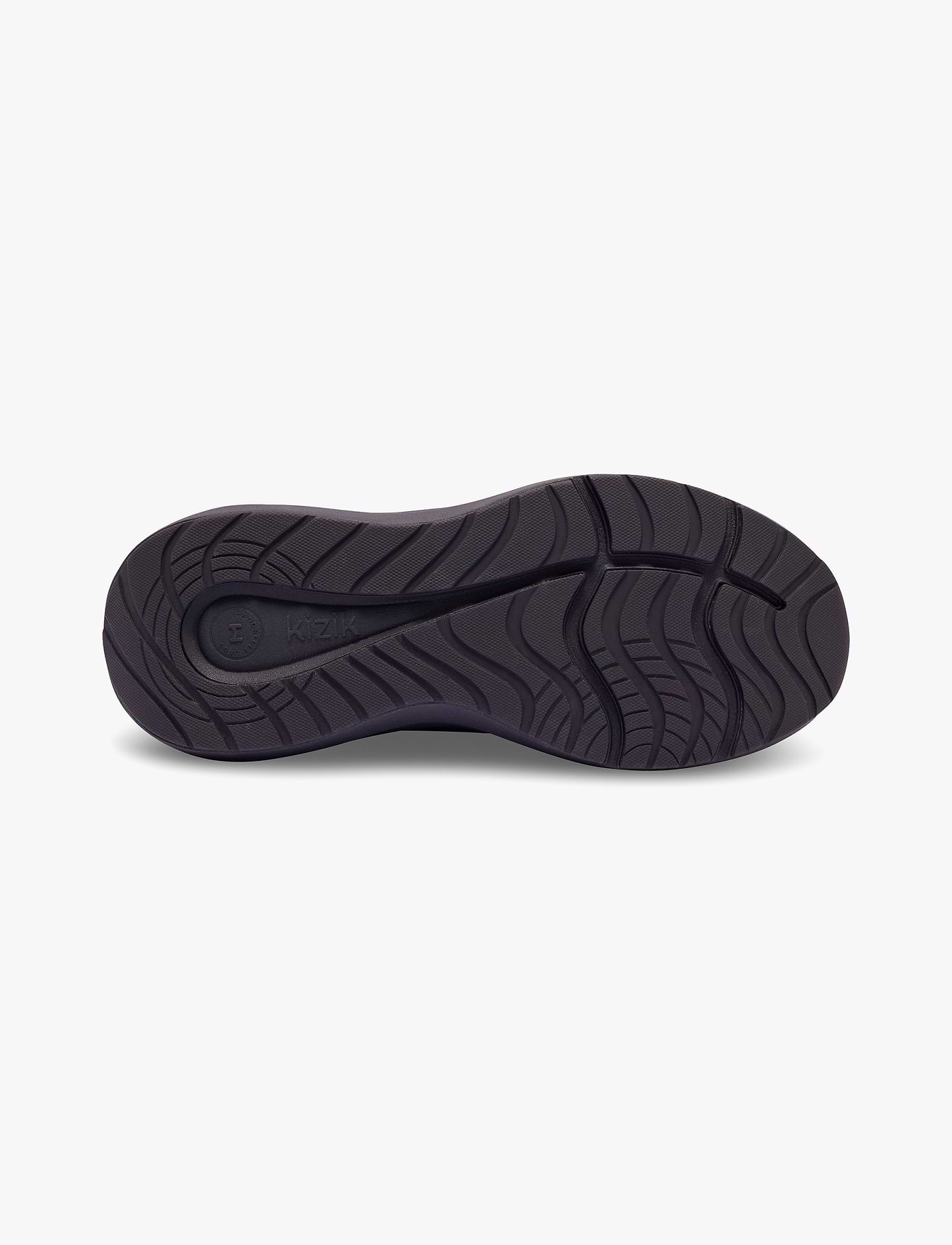 Kizik Men's Athens 2 Wide - נעלי סניקרס קיזיק אתנס רחבות לגברים בצבע שחור/שחור