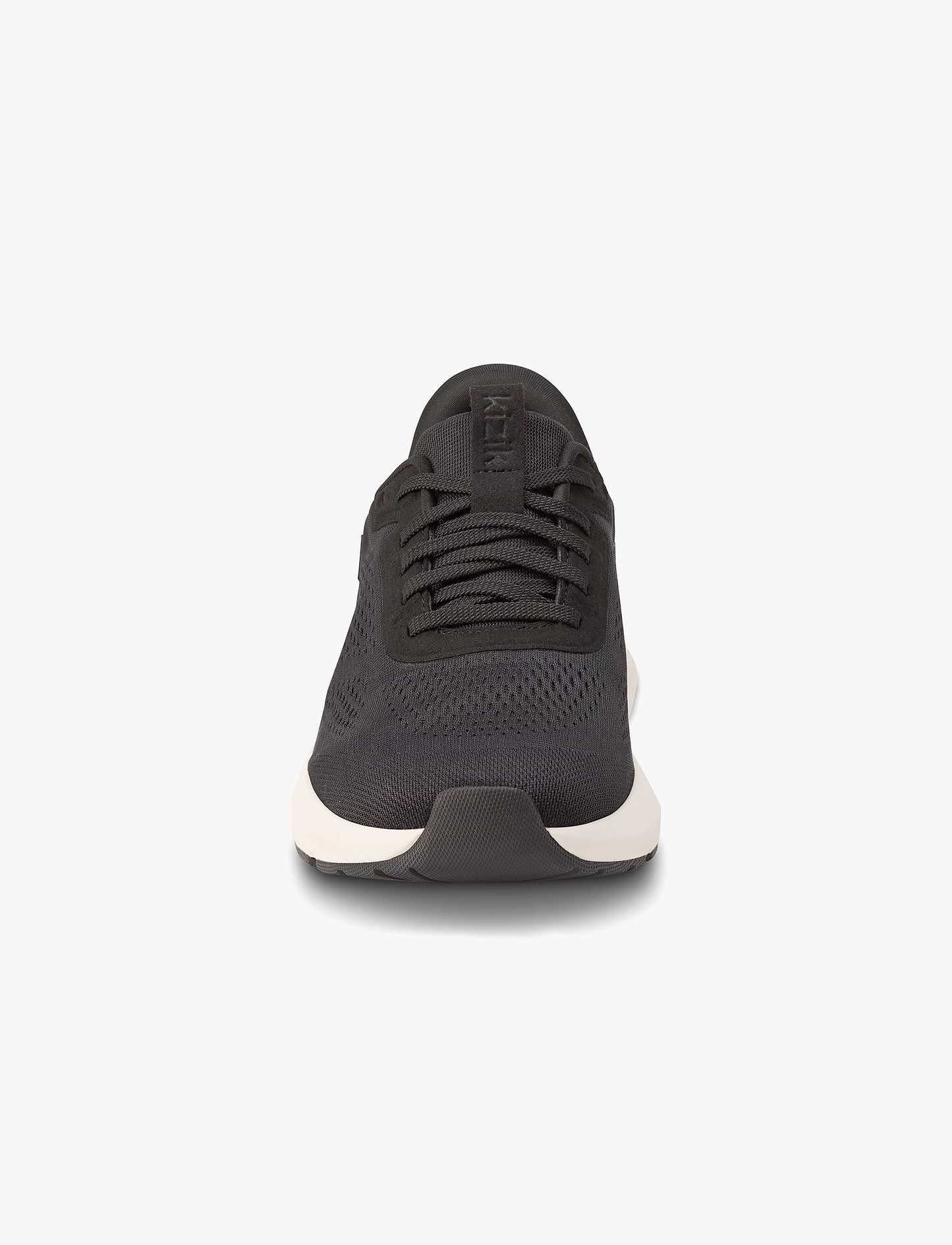 Kizik Men's Athens 2 Wide - נעלי סניקרס קיזיק אתנס רחבות לגברים בצבע שחור/לבן