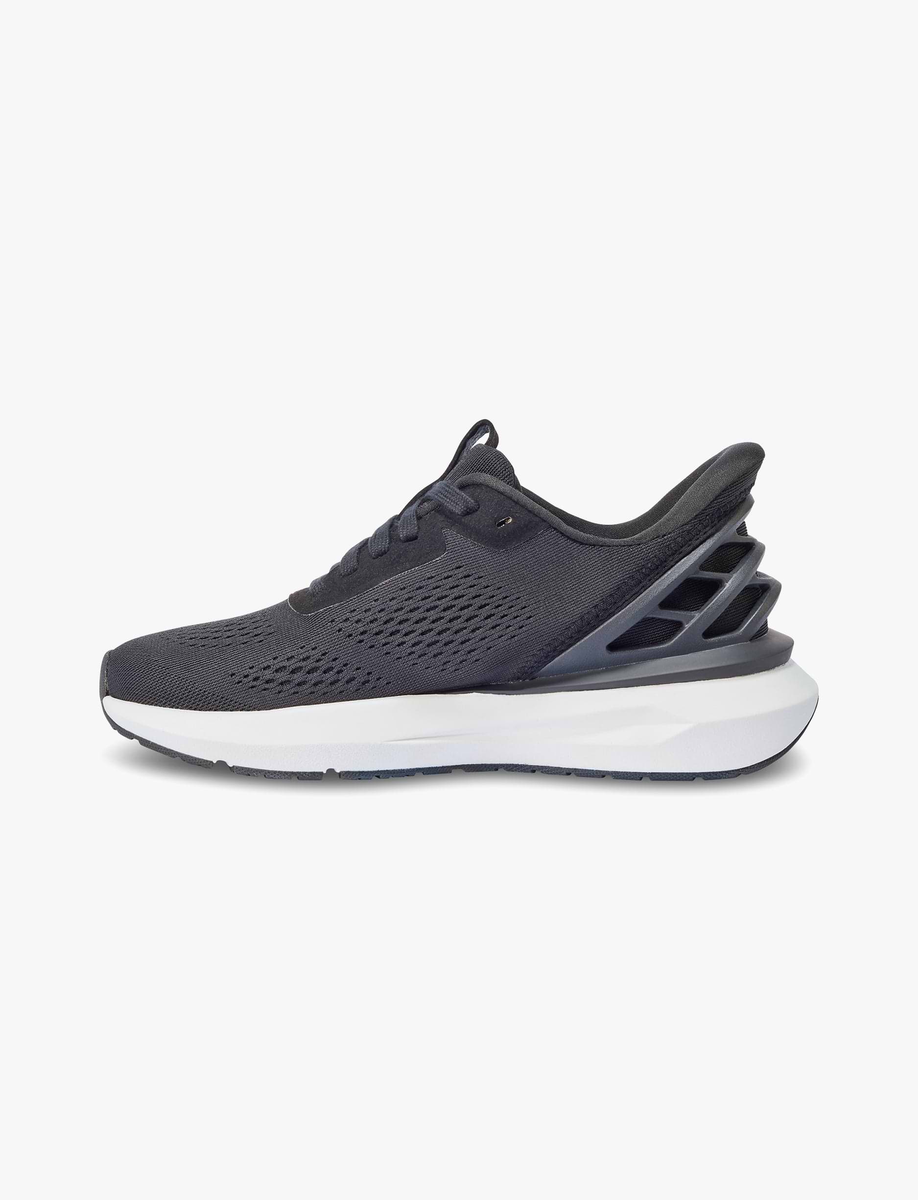 Kizik Women's Athens 2 Wide - נעלי סניקרס קיזיק אתנס רחבות לנשים בצבע שחור/לבן