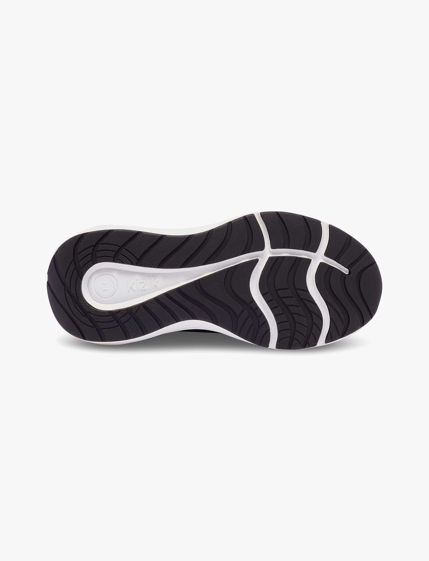Kizik Women's Athens 2 Wide - נעלי סניקרס קיזיק אתנס רחבות לנשים בצבע שחור/לבן