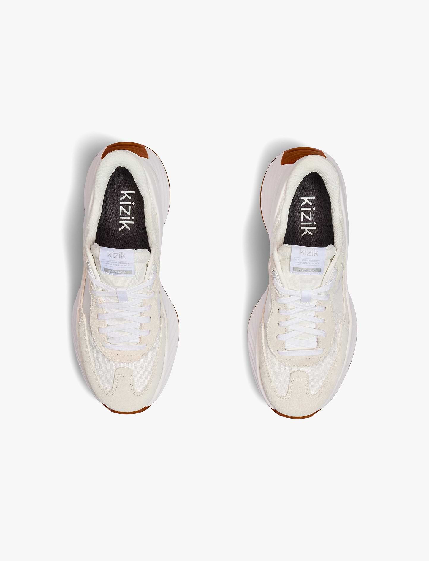 Kizik Monaco Men’s – נעלי סניקרס קיזיק מונקו לגברים בצבע לבן