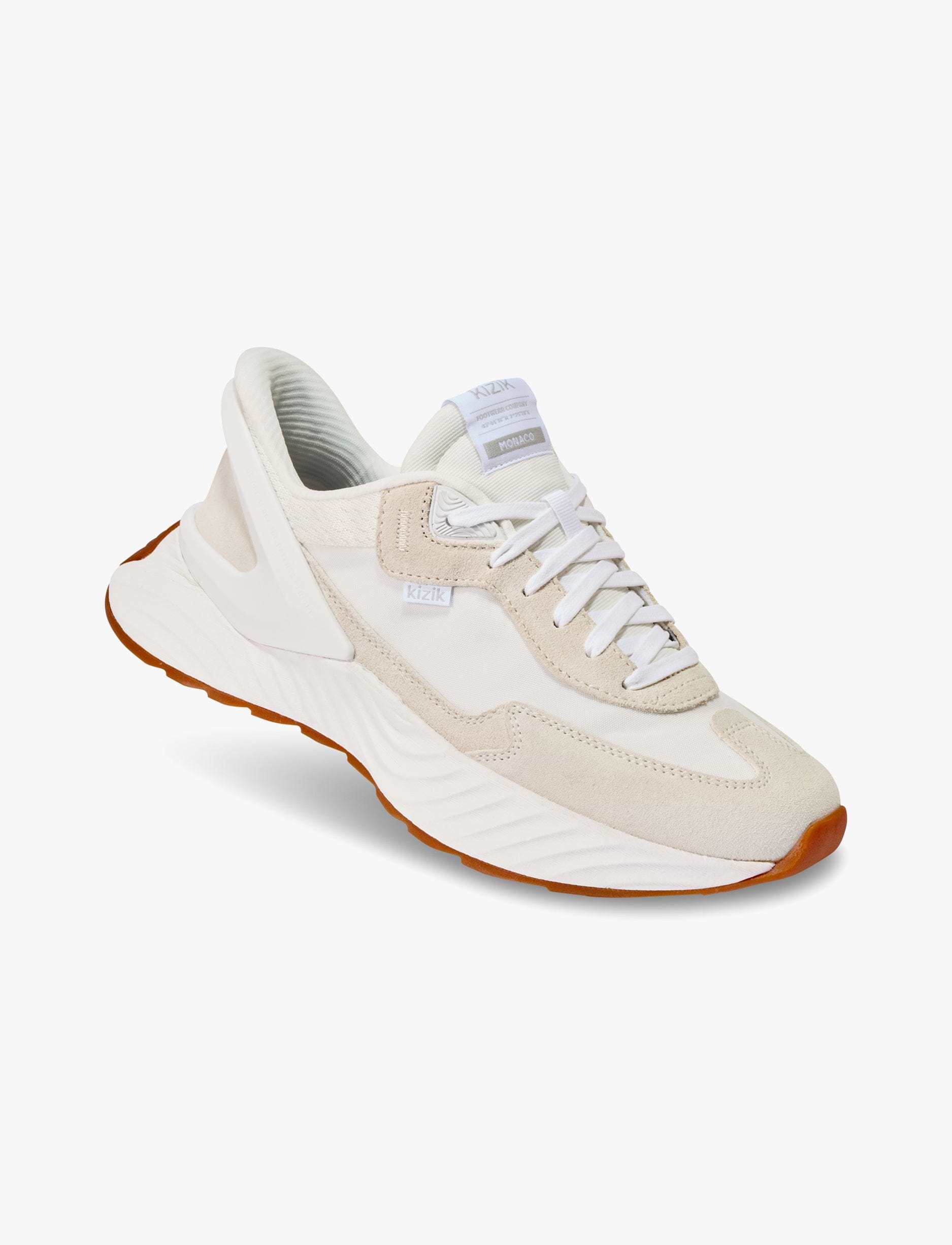Kizik Monaco Men’s – נעלי סניקרס קיזיק מונקו לגברים בצבע לבן