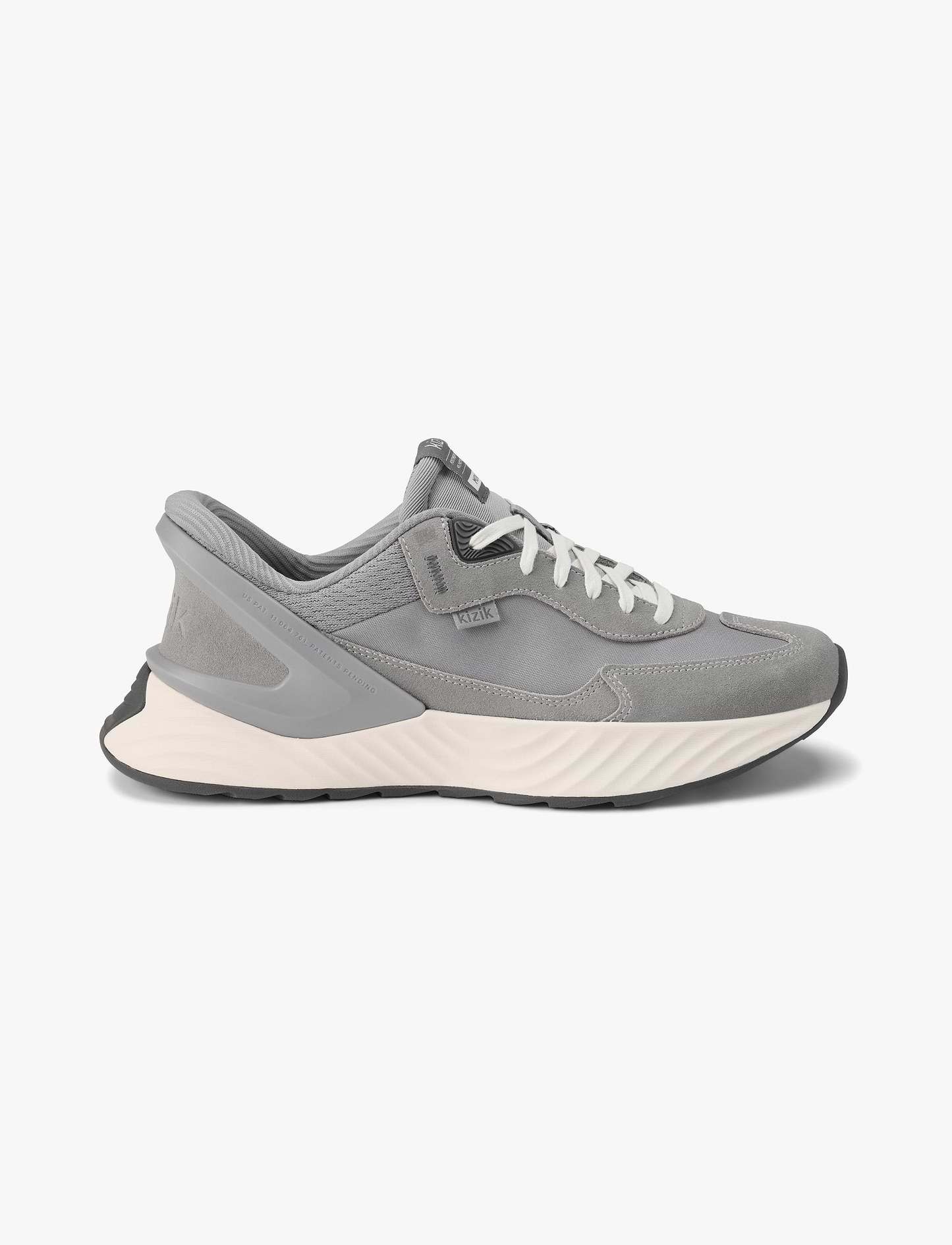Kizik Monaco Men’s – נעלי סניקרס קיזיק מונקו לגברים בצבע אפור