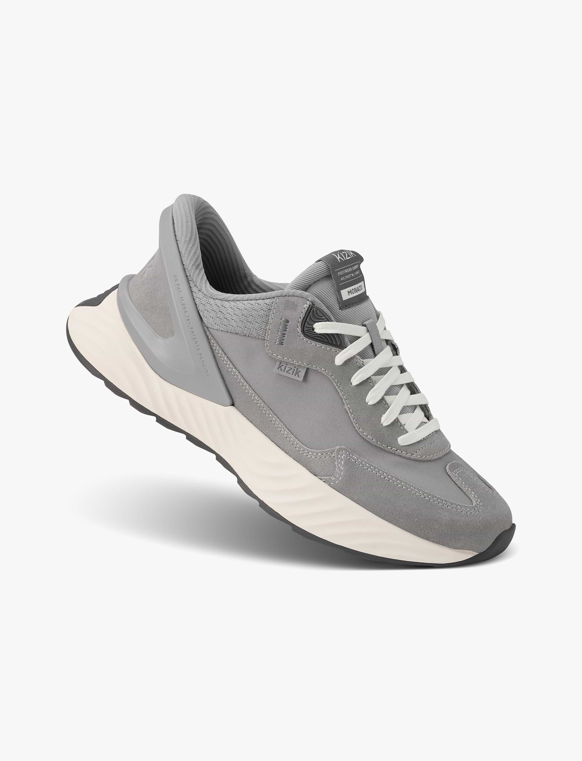 Kizik Monaco Men’s – נעלי סניקרס קיזיק מונקו לגברים בצבע אפור