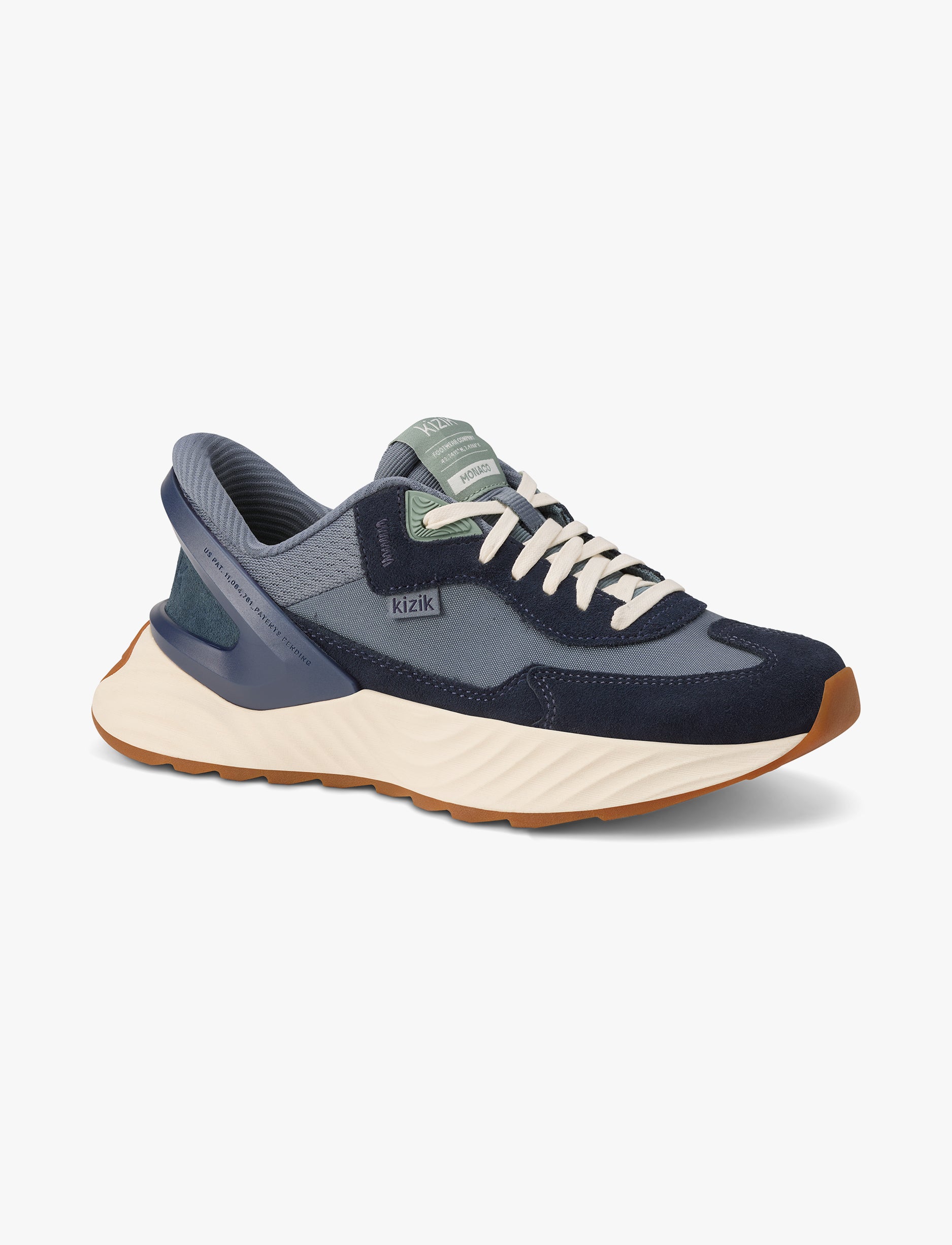 Kizik Women’s Monaco - נעלי סניקרס קיזיק מונקו לנשים בצבע כחול סוער/נייבי