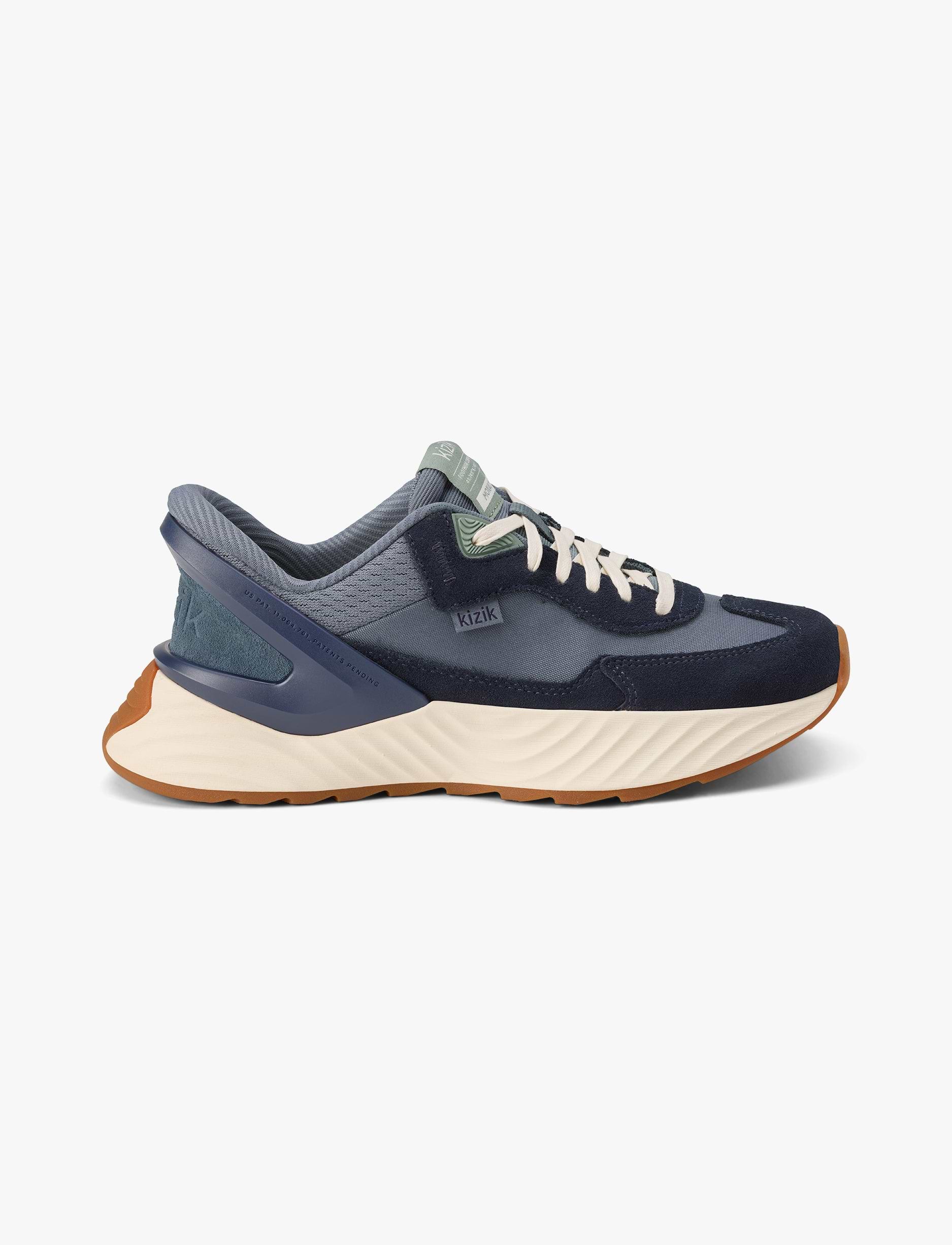 Kizik Women’s Monaco - נעלי סניקרס קיזיק מונקו לנשים בצבע כחול סוער/נייבי