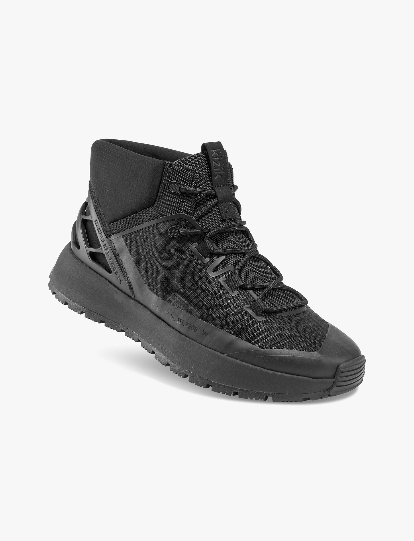 Kizik Men’s Wasatch Mid - נעלי טיולים קיזיק לגברים בצבע שחור