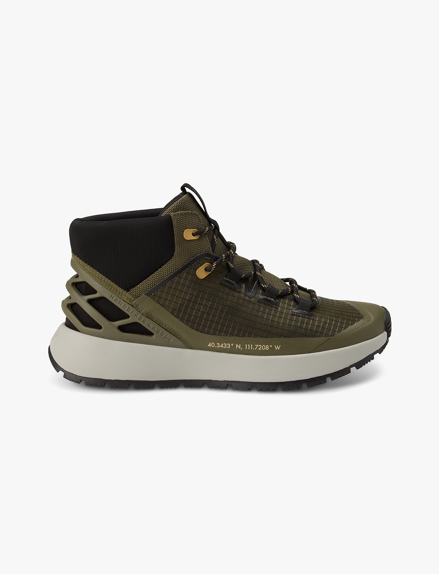 Kizik Men’s Wasatch Mid - נעלי טיולים קיזיק לגברים בצבע זית כהה/אפרפר