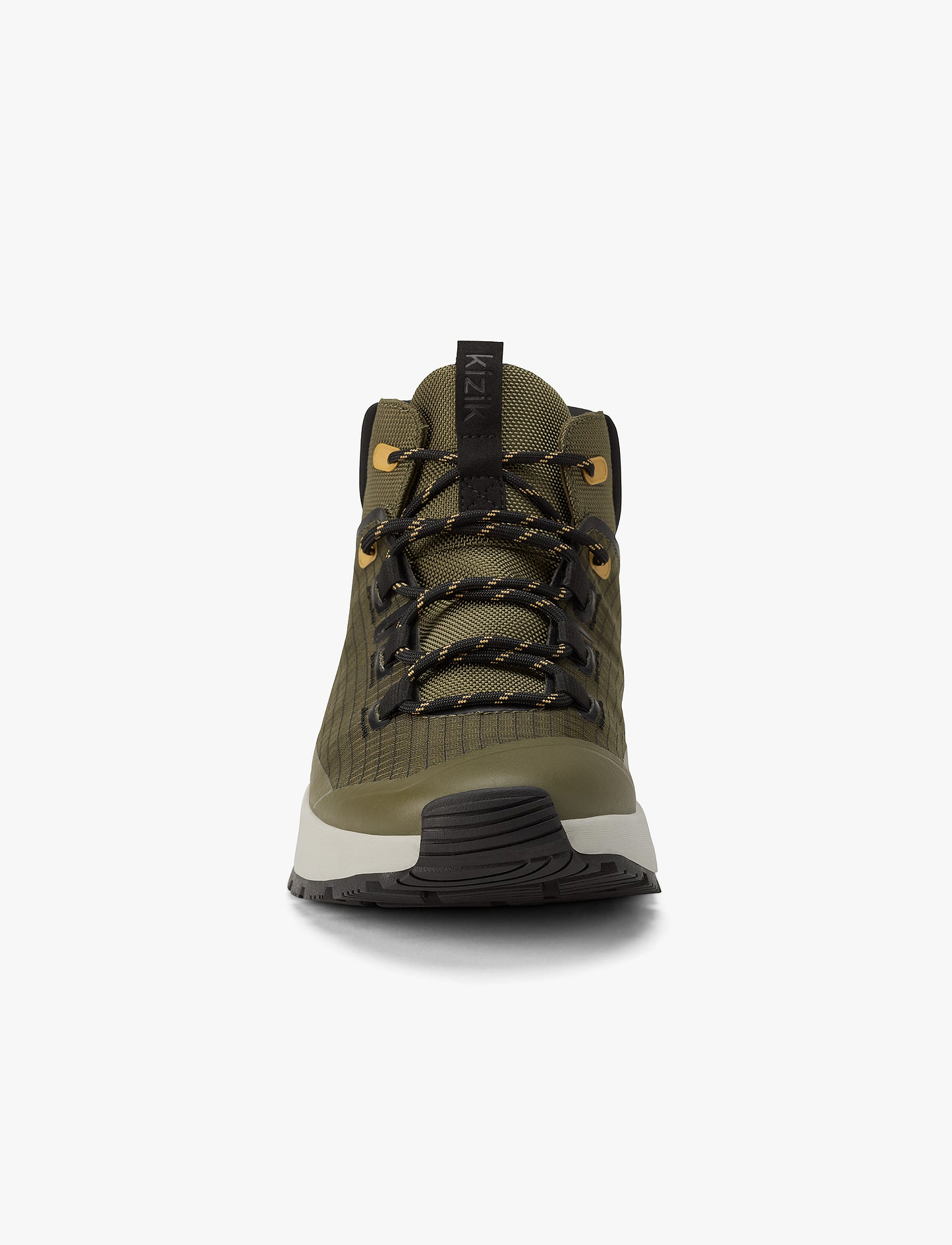 Kizik Men’s Wasatch Mid - נעלי טיולים קיזיק לגברים בצבע זית כהה/אפרפר