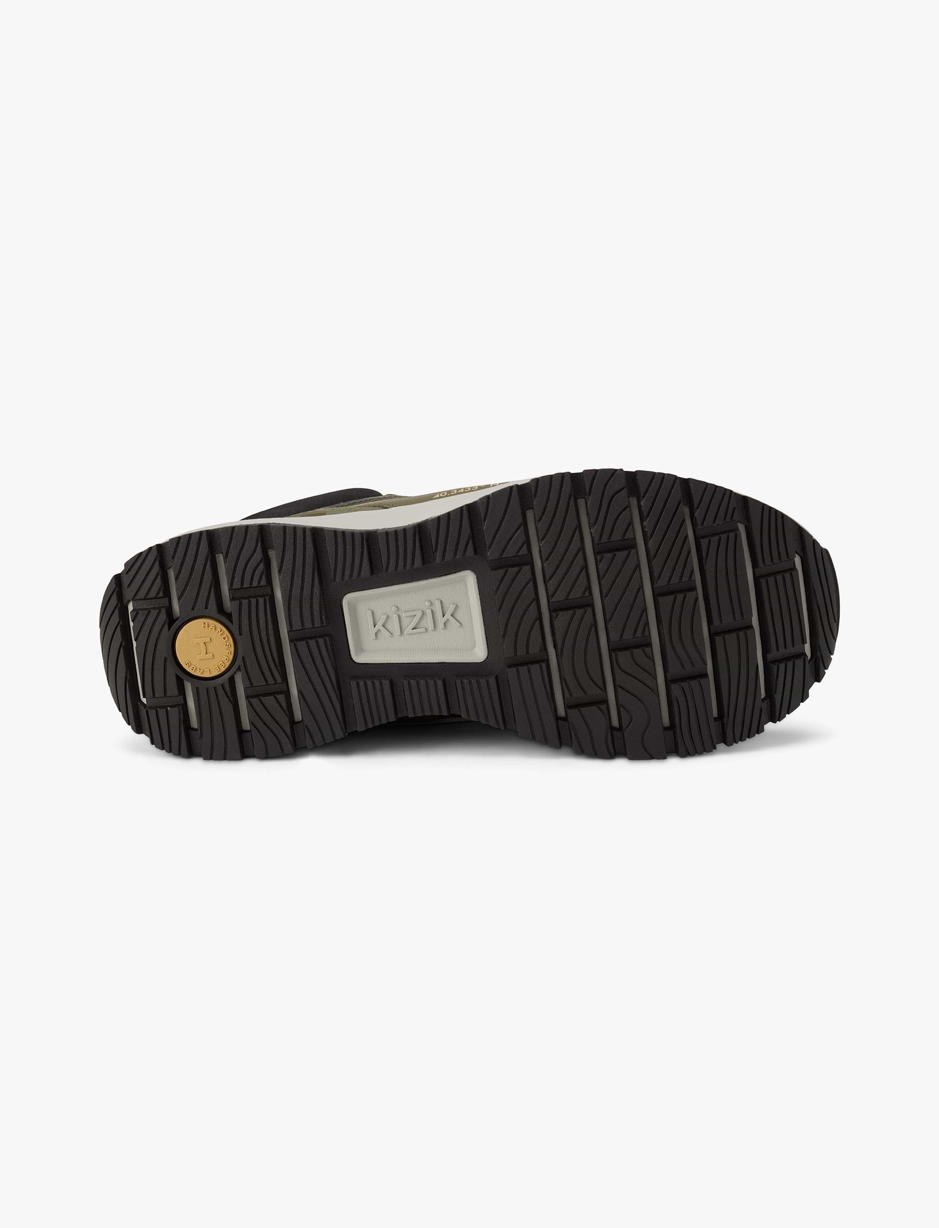 Kizik Men’s Wasatch Mid - נעלי טיולים קיזיק לגברים בצבע זית כהה/אפרפר