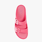 Lemon Jelly Fenix Slide -כפכפי פלטפורמה למון ג'ילי עם שתי רצועות אבזם לנשים