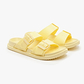 Lemon Jelly Elise Slide - כפכפי סלייד לנשים למון ג'ילי דגם אליס בצבע צהוב