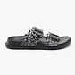 Lemon Jelly Elise Feline Slide - כפכפי סלייד לנשים למון ג'ילי דגם אליס פלין בצבע שחור