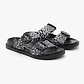 Lemon Jelly Elise Feline Slide - כפכפי סלייד לנשים למון ג'ילי דגם אליס פלין בצבע שחור
