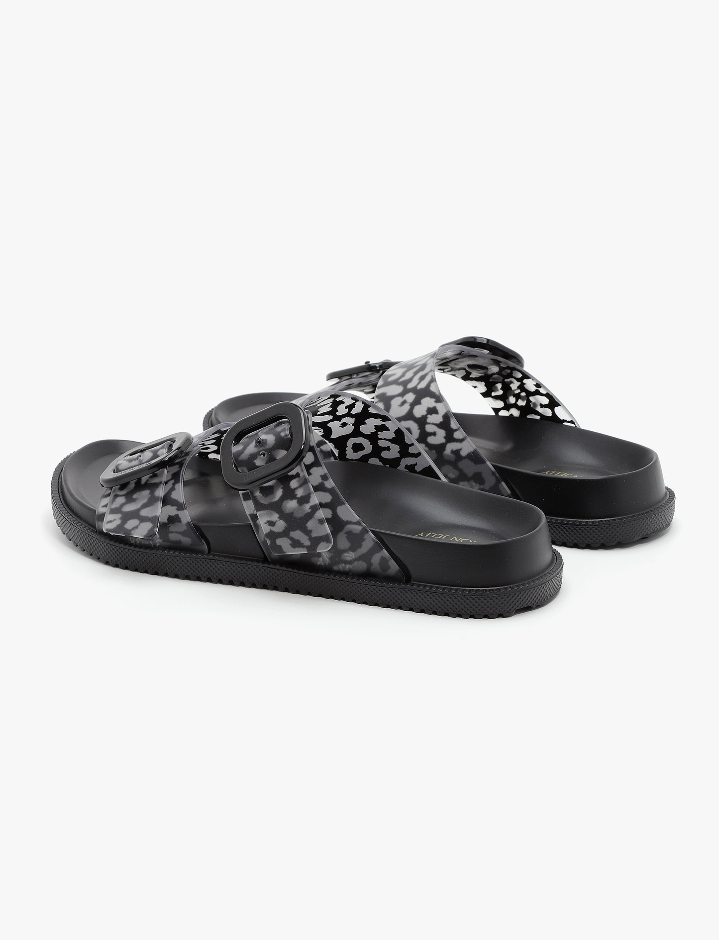 Lemon Jelly Elise Feline Slide - כפכפי סלייד לנשים למון ג'ילי דגם אליס פלין בצבע שחור