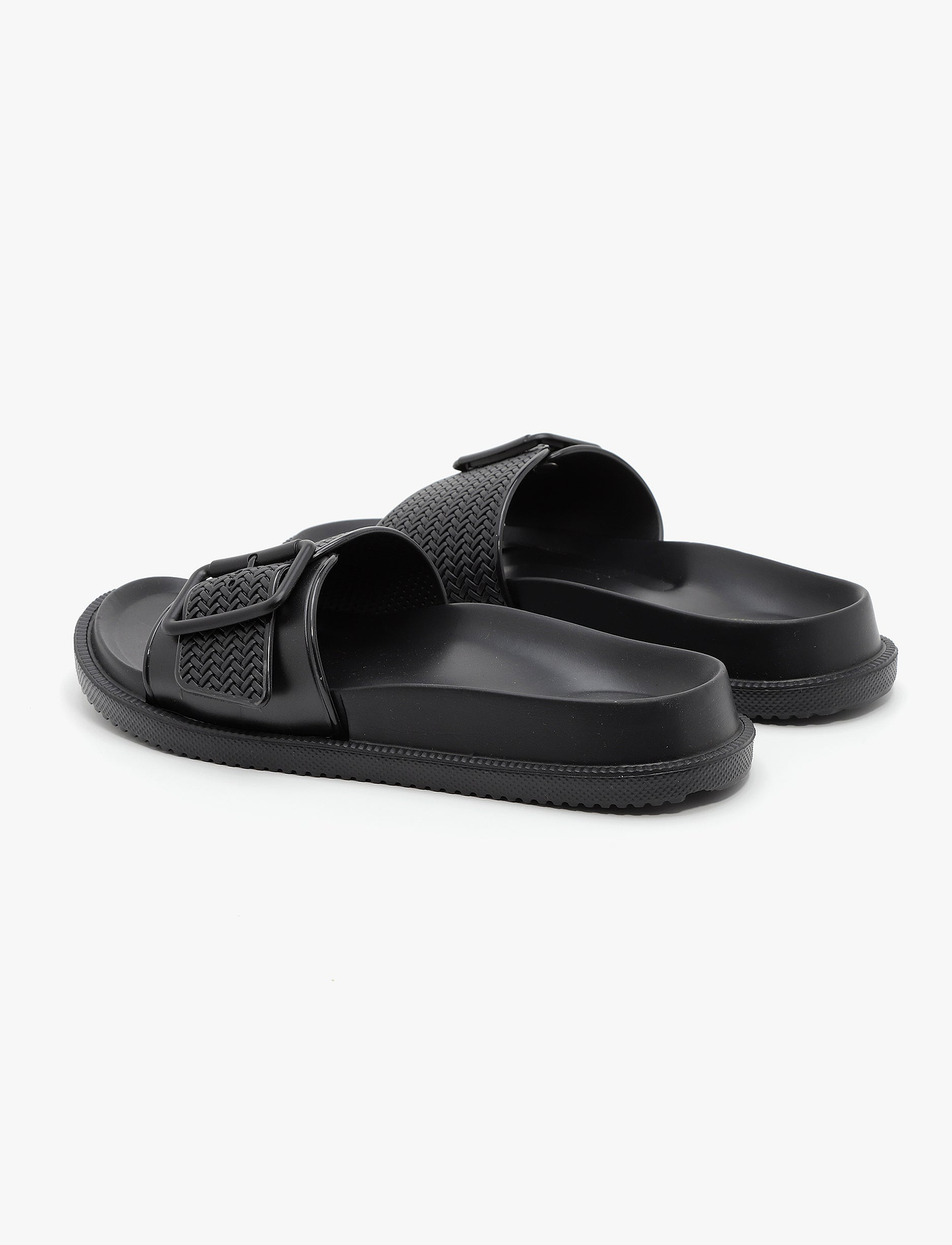 Lemon Jelly Zelie Slide - כפכפי סלייד לנשים למון ג'ילי דגם זלי בצבע שחור