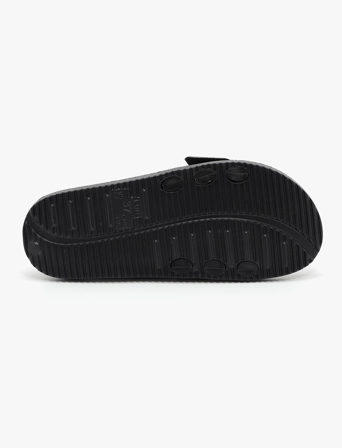 Lemon Jelly Zelie Slide - כפכפי סלייד לנשים למון ג'ילי דגם זלי בצבע שחור
