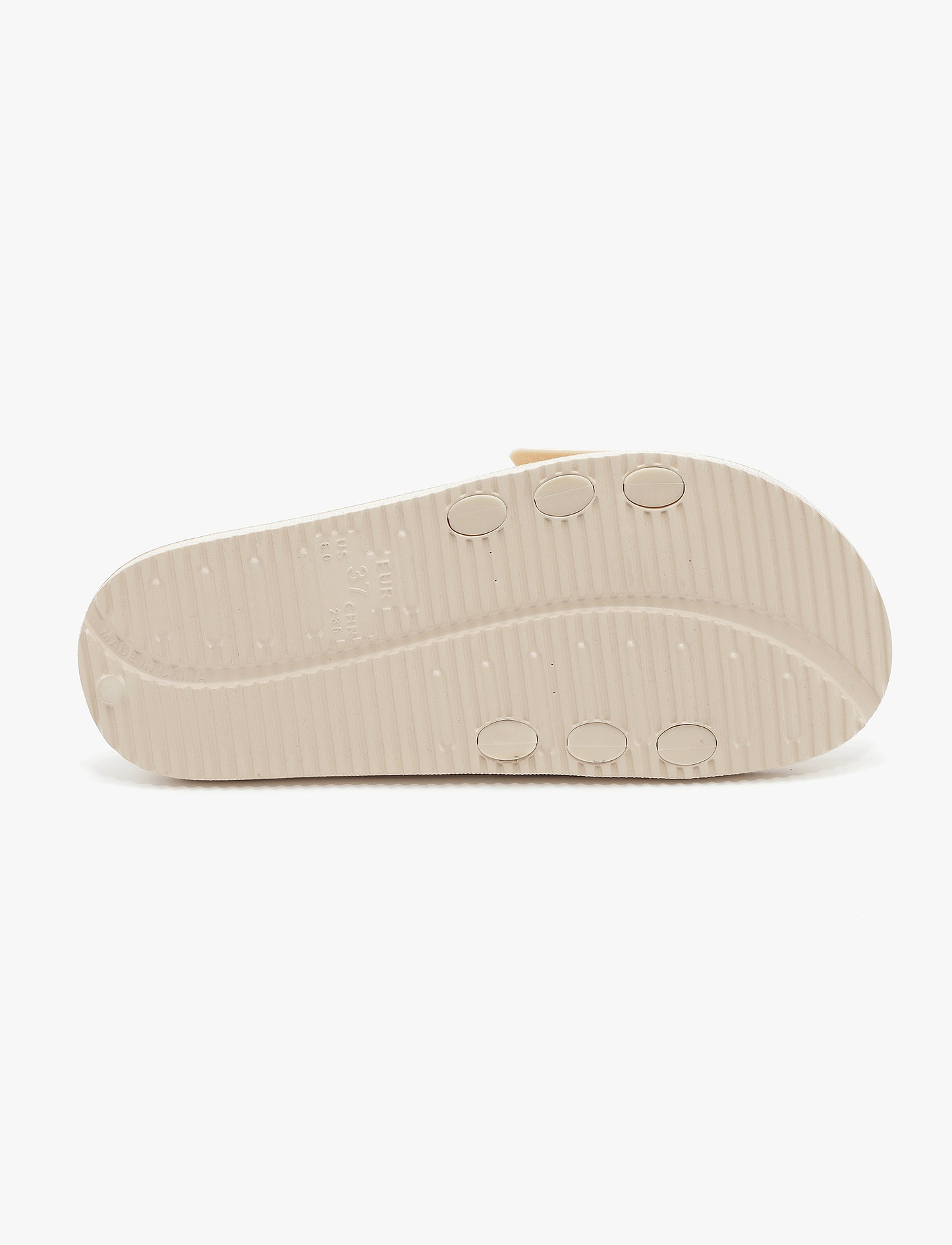 Lemon Jelly Zelie Slide - כפכפי סלייד לנשים למון ג'ילי דגם זלי בצבע בז' מדבר
