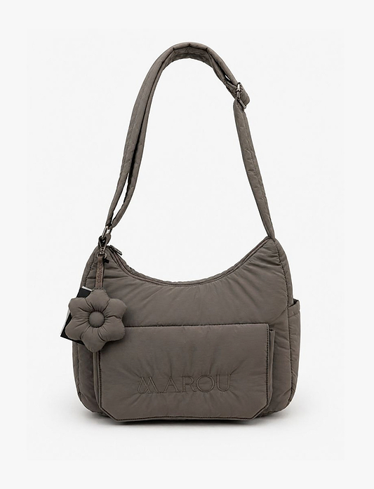 Marou Women Side Bag - תיק צד נשים מרו דגם 011 בצבע מוקה כהה