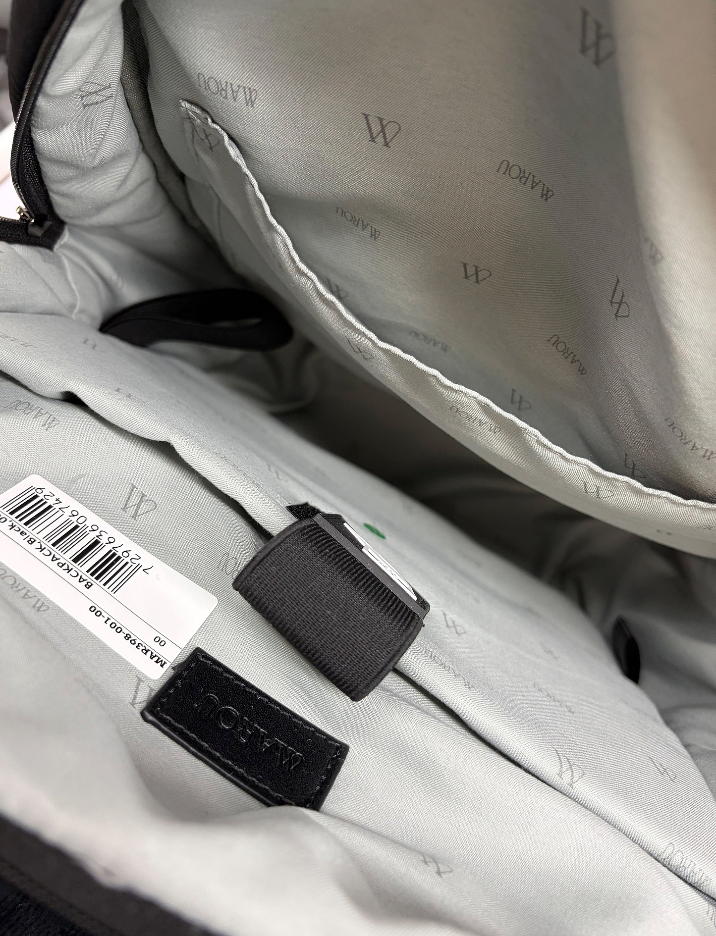 Marou Backpack - תיק גב נשים מרו דגם 398 בצבע שחור