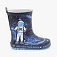 Rain Boot Mighty Kids – מגפי גומי מייטי לילדים בהדפס אסטרונאוט בצבע נייבי