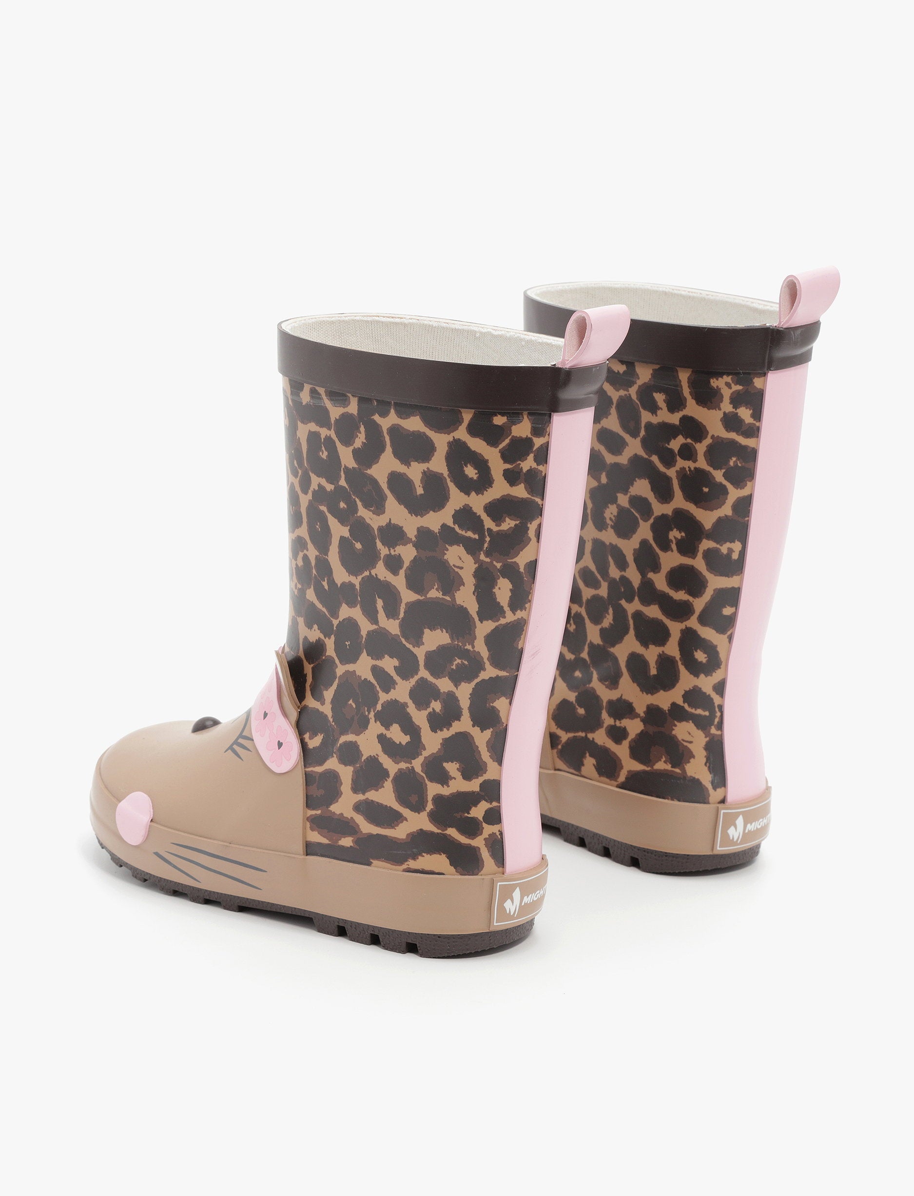 Rain Boot Mighty Kids – מגפי גומי מייטי לילדים בהדפס חתלתול מנומר