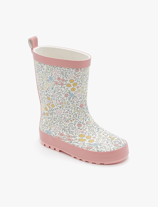 Rain Boot Mighty – מגפי גומי מייטי לילדים בהדפס פרחים צבעוניים