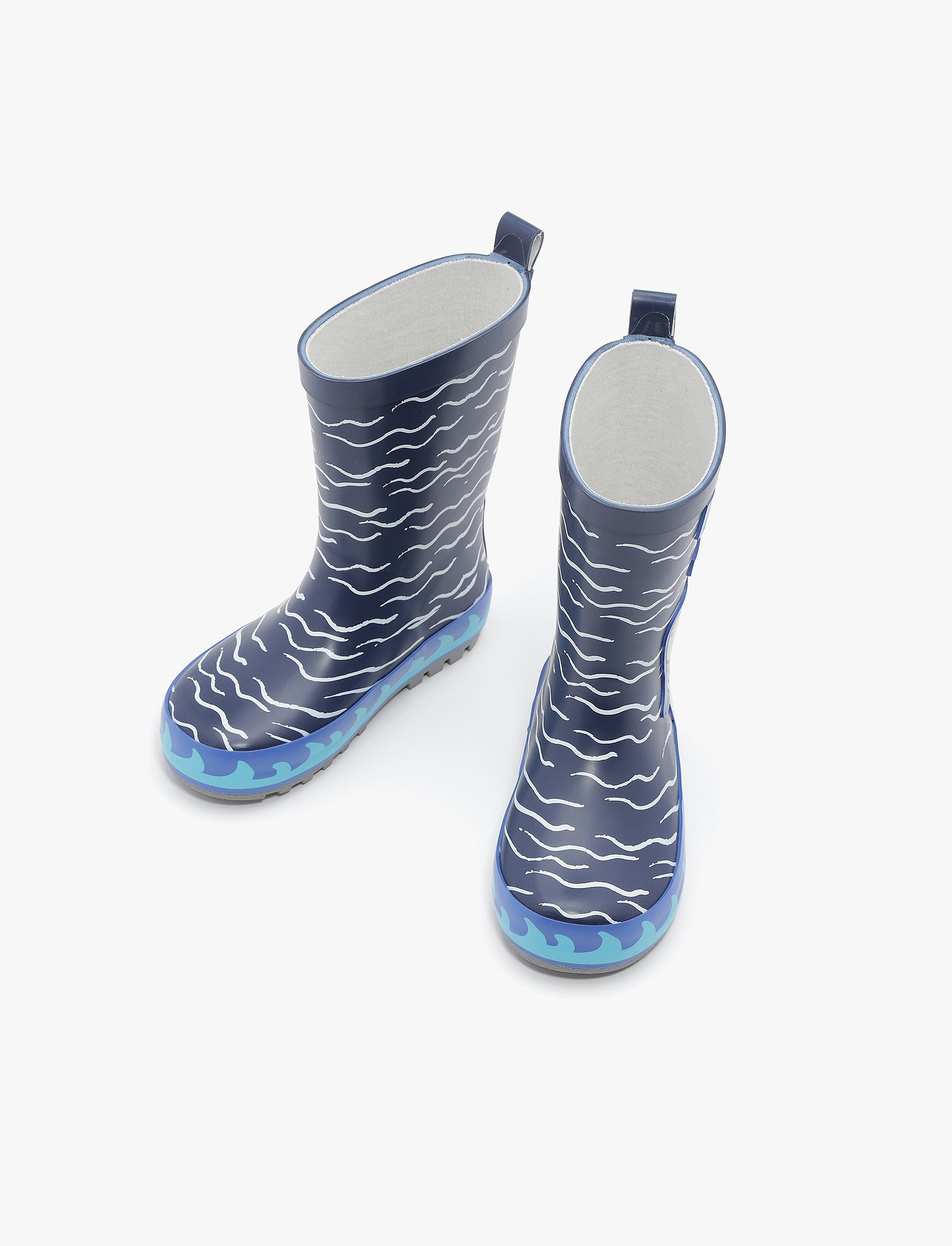 Rain Boot Mighty – מגפי גומי מייטי לילדים בהדפס כריש נייבי