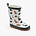Rain Boot Mighty – מגפי גומי מייטי לילדים בהדפס דינוזאורים שמנת