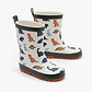Rain Boot Mighty – מגפי גומי מייטי לילדים בהדפס דינוזאורים שמנת