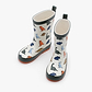 Rain Boot Mighty – מגפי גומי מייטי לילדים בהדפס דינוזאורים שמנת