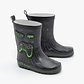 Rain Boot Mighty – מגפי גומי מייטי לילדים בהדפס גיימר שחור