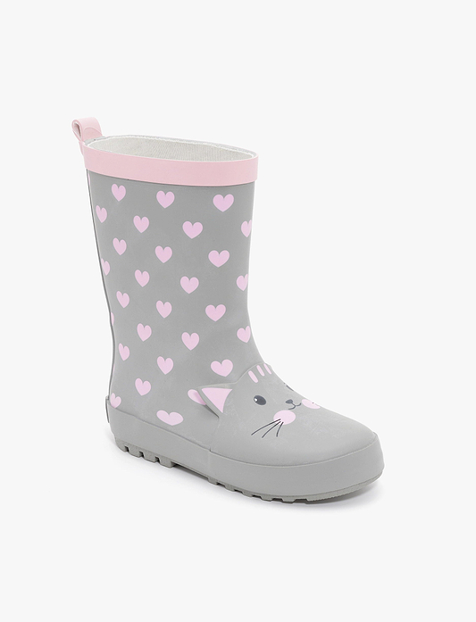 Rain Boot Mighty Kids Unisex – מגפי גומי מייטי לילדים בהדפס מיוחד