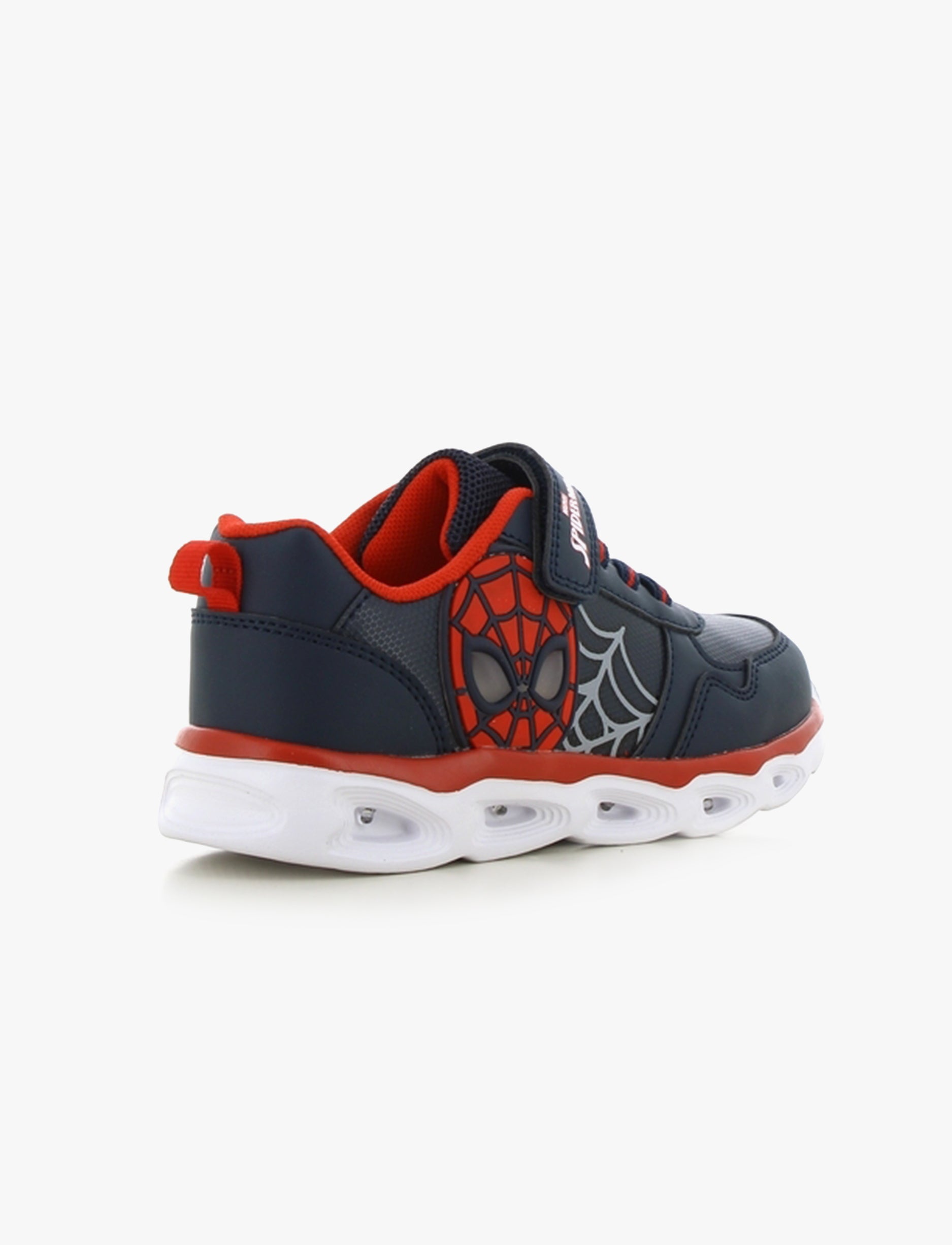 Mighty Spider-Man - נעלי סניקרס מייטי עם אורות ספיידרמן לבנים