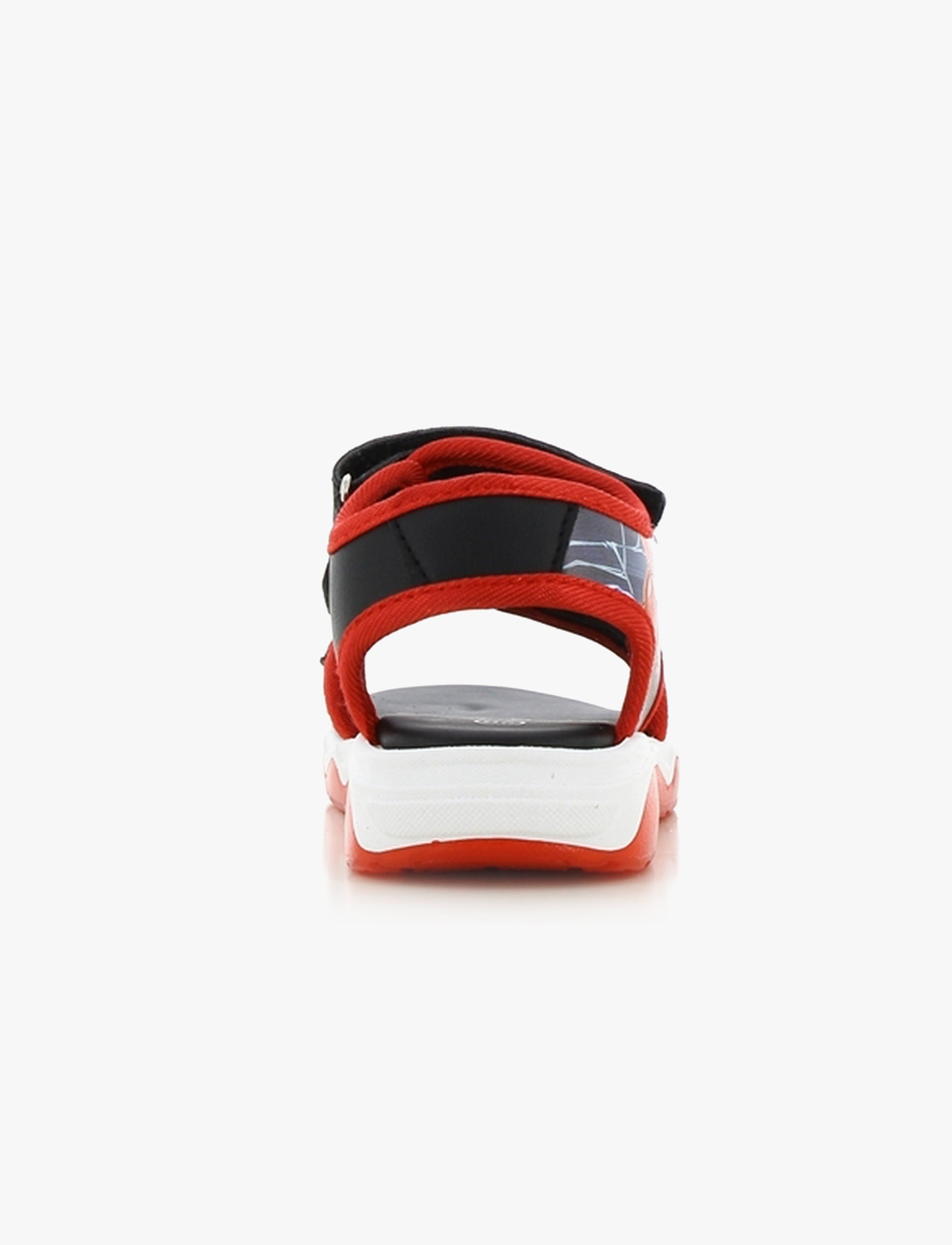 Mighty - סנדלי מייטי ספיידרמן עם אורות לבנים בצבע שחור/אדום