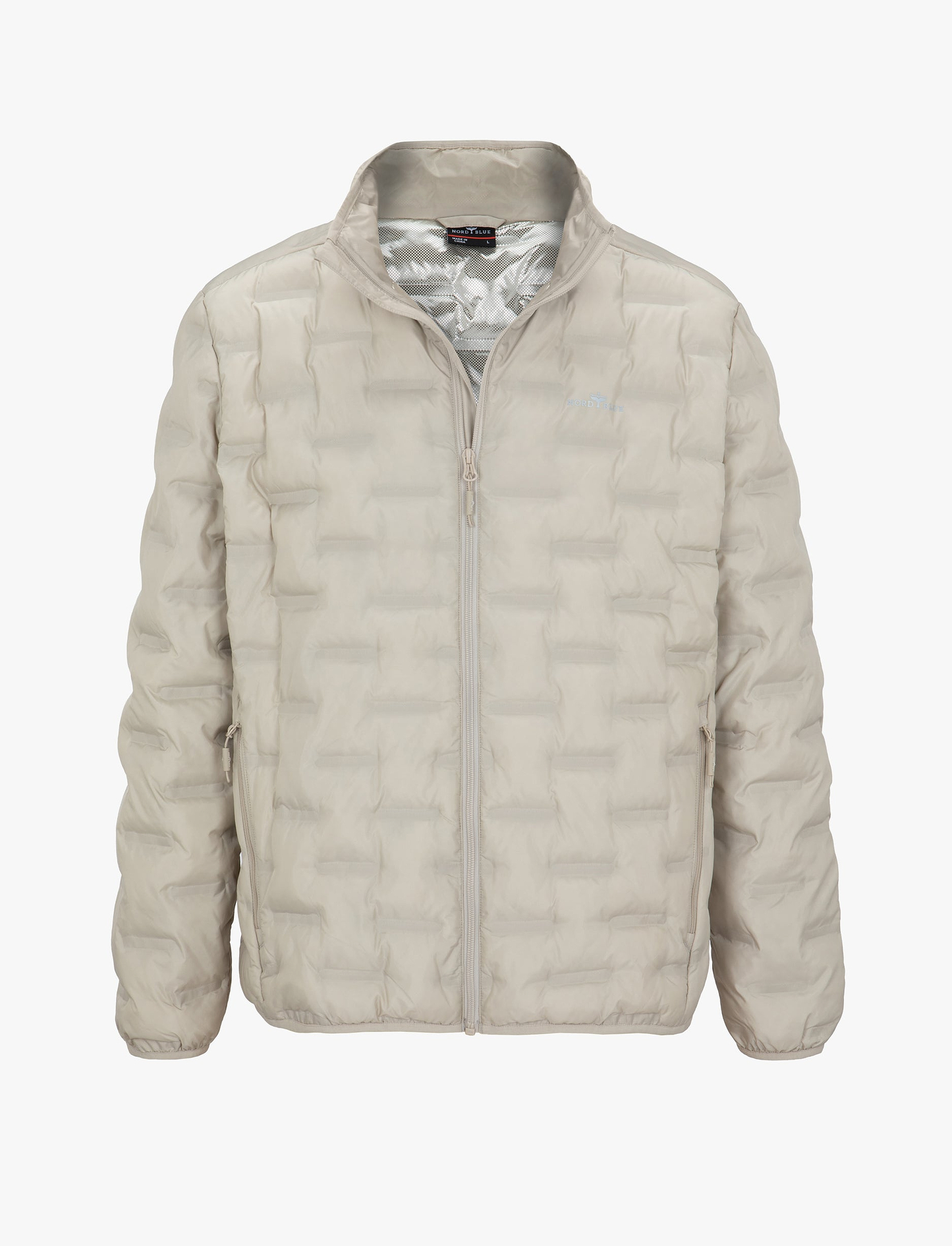 Nordblue Ray Welded Jacket - מעיל פוך נורדבלו לגברים בצבע בז'