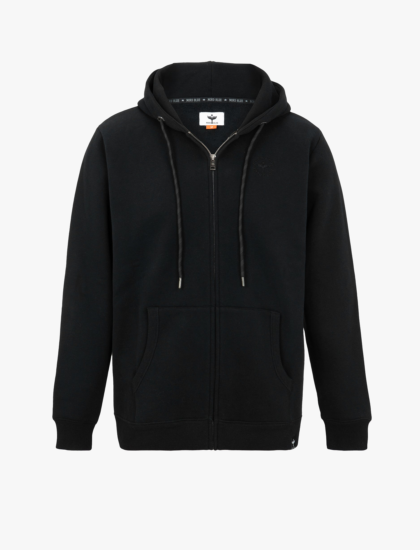 Nordblue Jay Hooded Zipper Sweatshirt - סווטשירט קפוצ'ון עם רוכסן נורדבלו לגברים