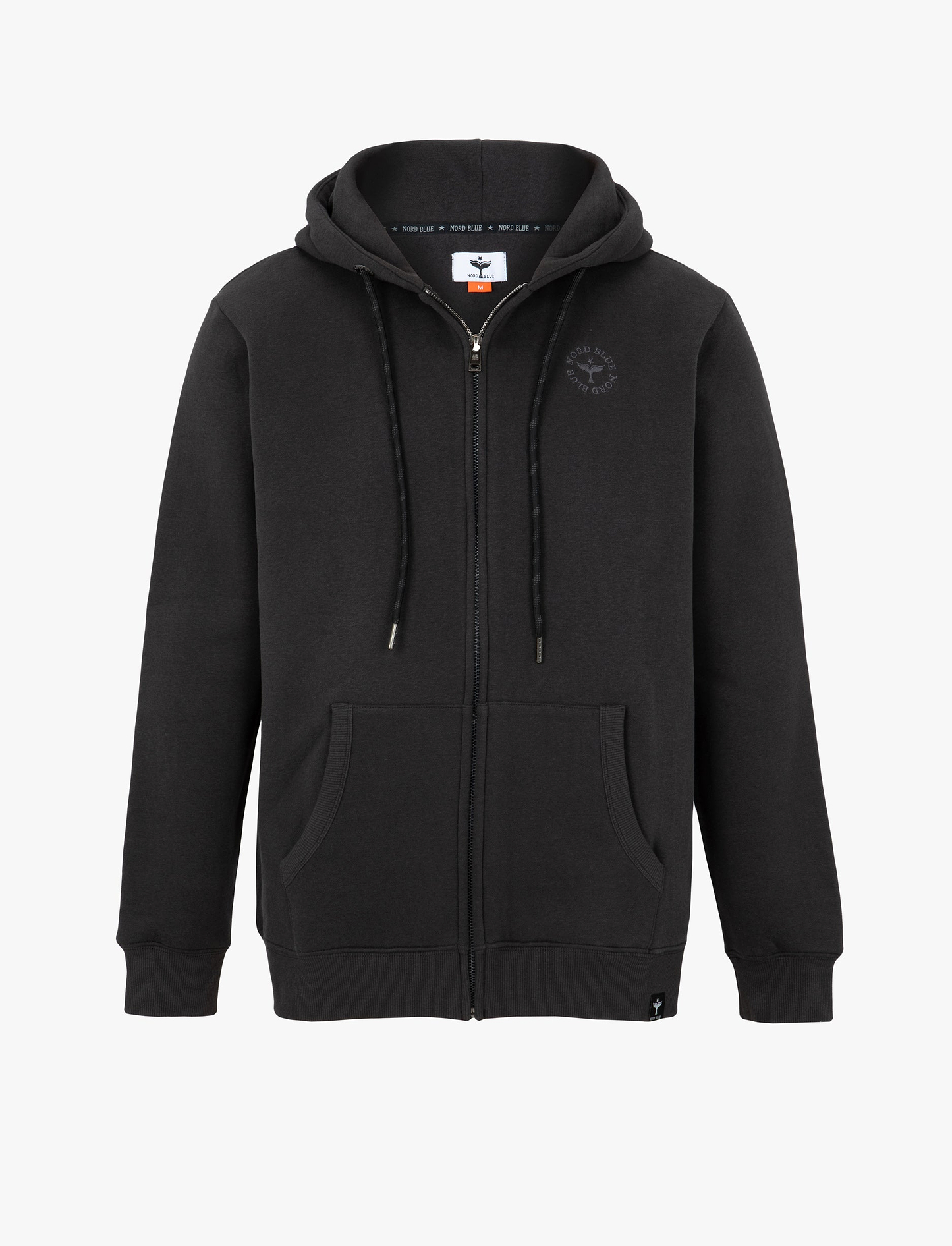 Nordblue Jay Hooded Zipper Sweatshirt - סווטשירט קפוצ'ון עם רוכסן נורדבלו לגברים