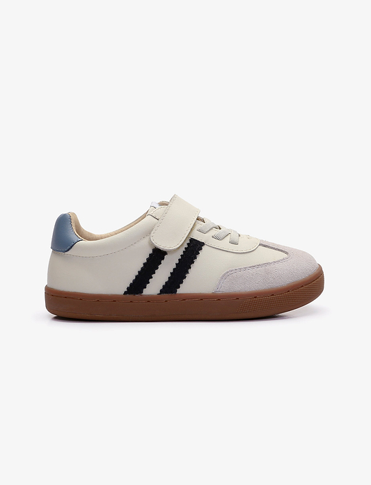 Oldsoles Ace Runner - נעלי סניקרס אולדסולס לילדים בצבע בז' מלוכלך